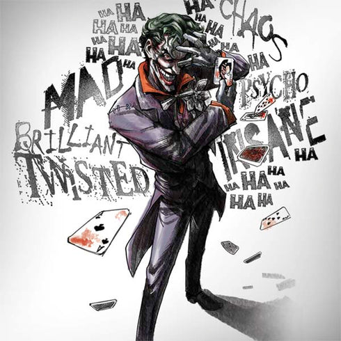 DC Comics The Joker Brilliantly Twisted Surface Book 2 15in Skin